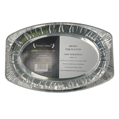 Jumbo Foil Platter - Sturdy 76g - MrPRICE.online