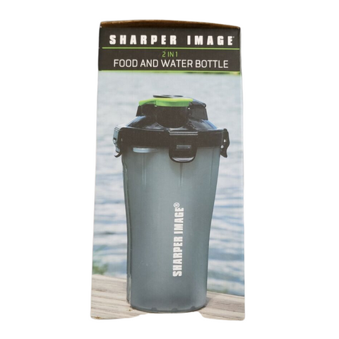 Sharper Image 2 in 1 Food And Water Bottle - MrPRICE.online