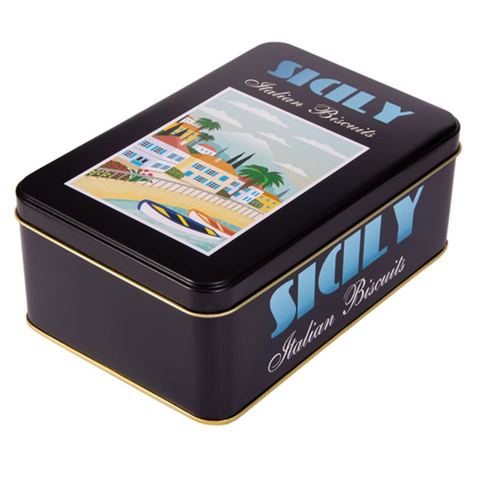 Sicily Biscuit Tin Rectangular - MrPRICE.online