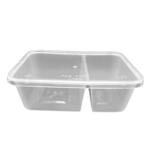 Extra Value Microwave Containers with Lids – 2-Section - MrPRICE.online