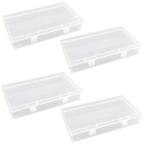 Pack Of 4 1.35L Rectangular Storage Boxes - MrPRICE.online