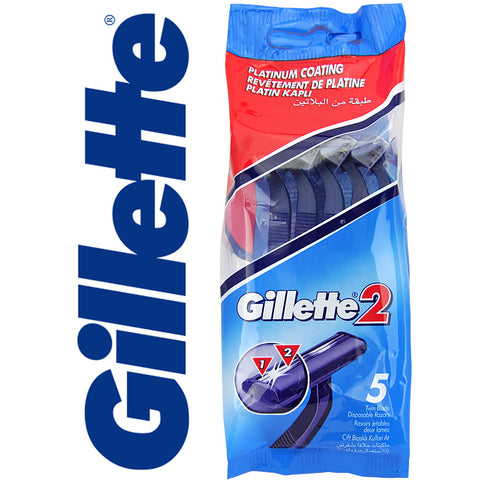 Gillette Disposable Razors 5 Pack - MrPRICE.online