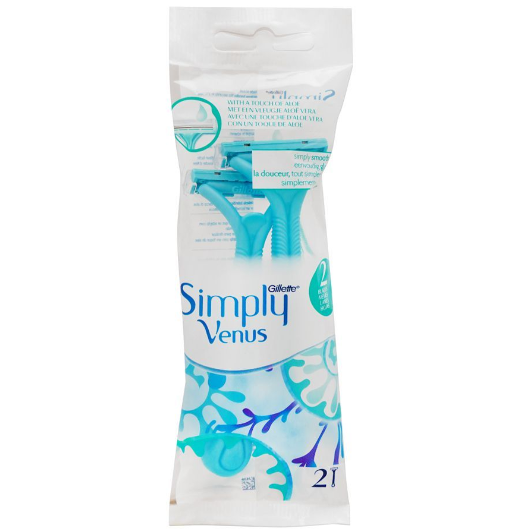 Gillette Simply Venus Razors 2-Pack – MrPRICE.online