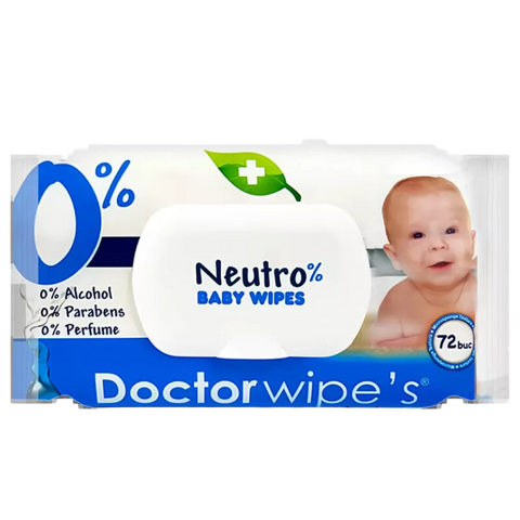 Doctor Wipes Water Wipes – 72 Pack - MrPRICE.online