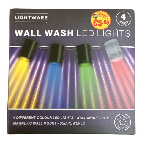 4Pack Wall Wash LED Lights - MrPRICE.online
