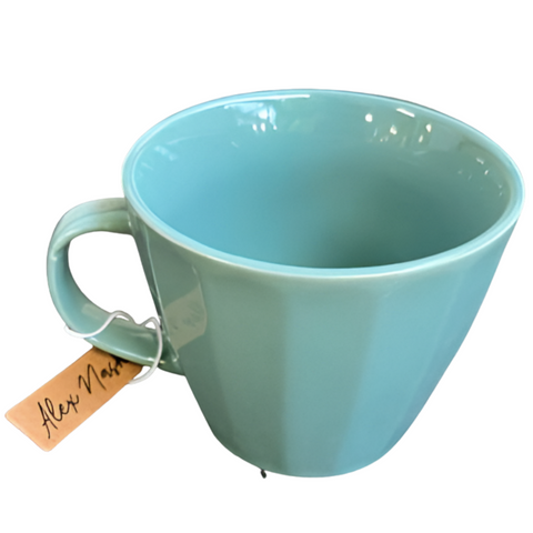 Greenwich Glaze Blue Mug 12oz – Elegant Ceramic Mug - MrPRICE.online