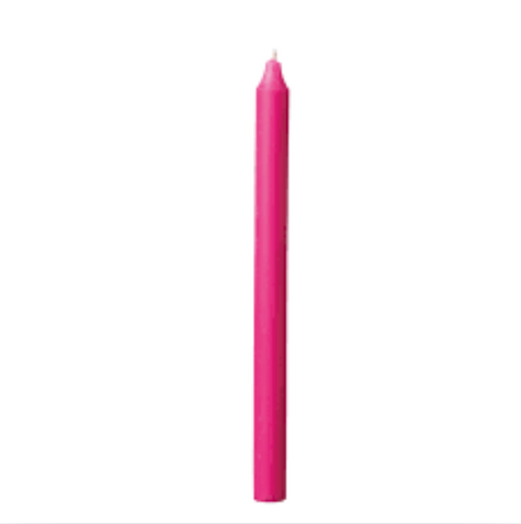 Hot Pink Stick Candles 22 x 290mm - MrPRICE.online