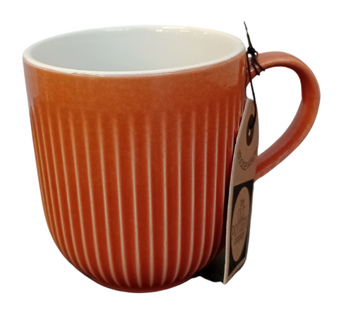Nevada Ribbed Mug Tomato Red - MrPRICE.online