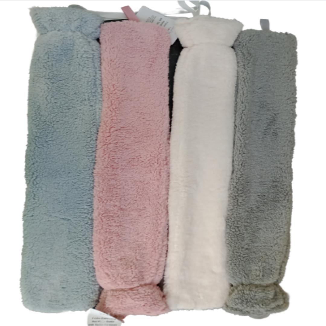 Teddy Fur Long Hot Water Bottle - MrPRICE.online