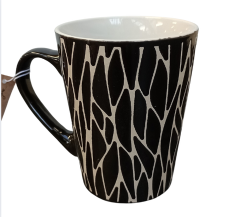 Wax Resistant Conical Mug 120oz Black - MrPRICE.online