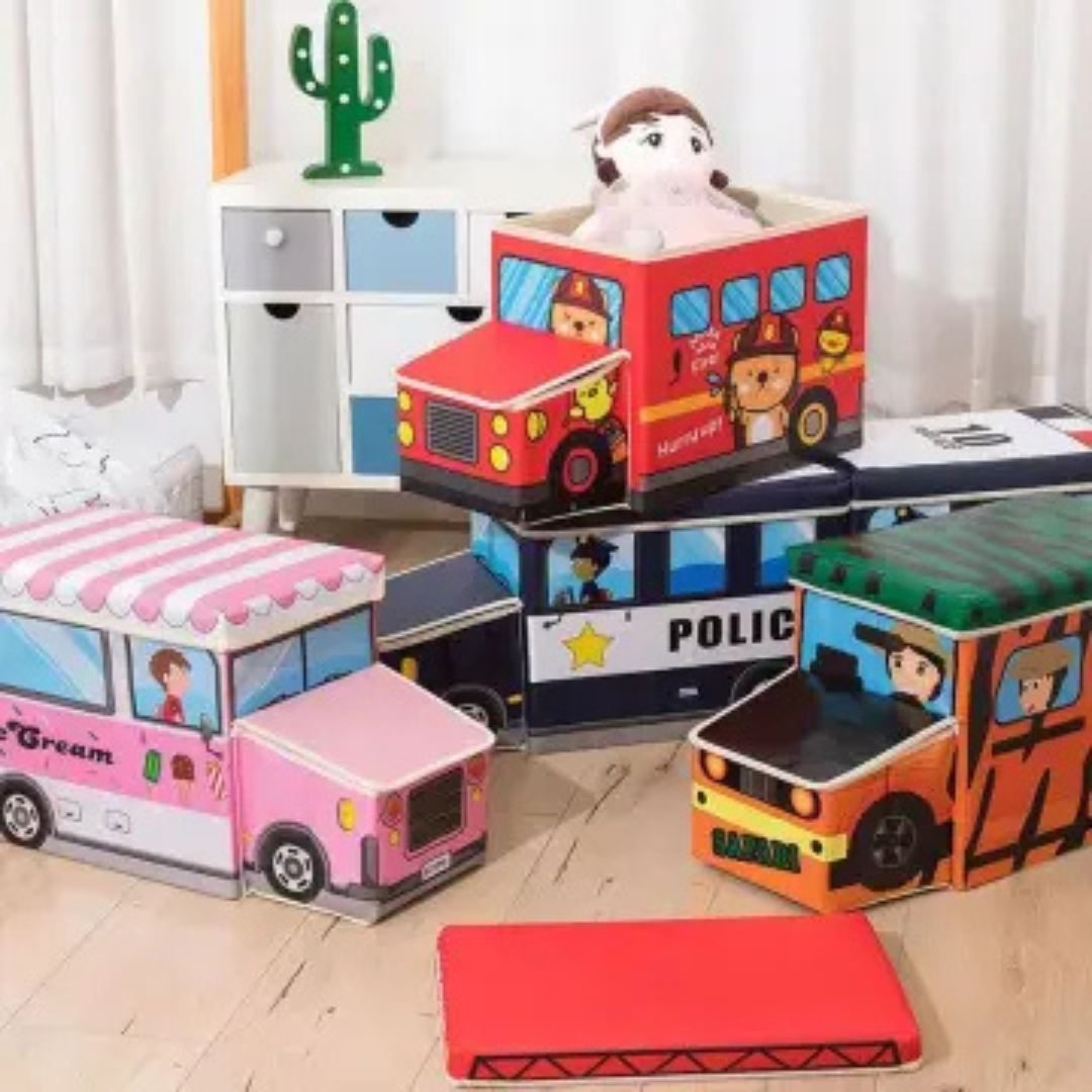 Bus Series Storage Stools | MrPRICE.online