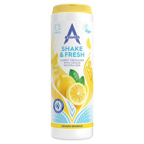 Astonish Shake & Fresh Carpet Freshener Lemon – 400g - MrPRICE.online