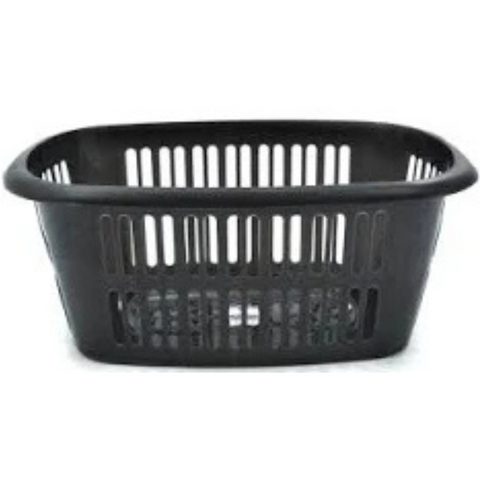 Rectangular Laundry Basket 55L Graphite Grey - MrPRICE.online