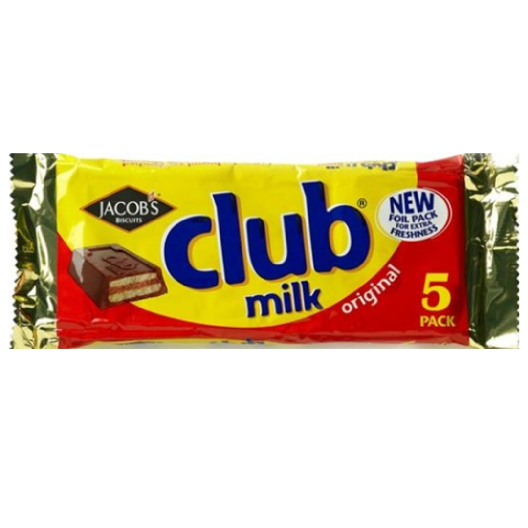 Jacobs Club Milk 5-Pack 110g – MrPRICE.online