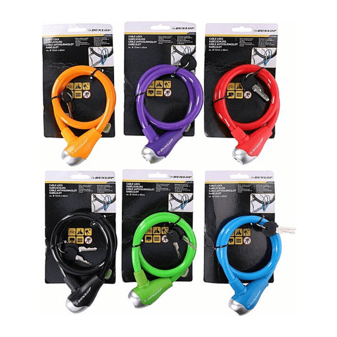 Dunlop Cable Bike Lock 65cm –1