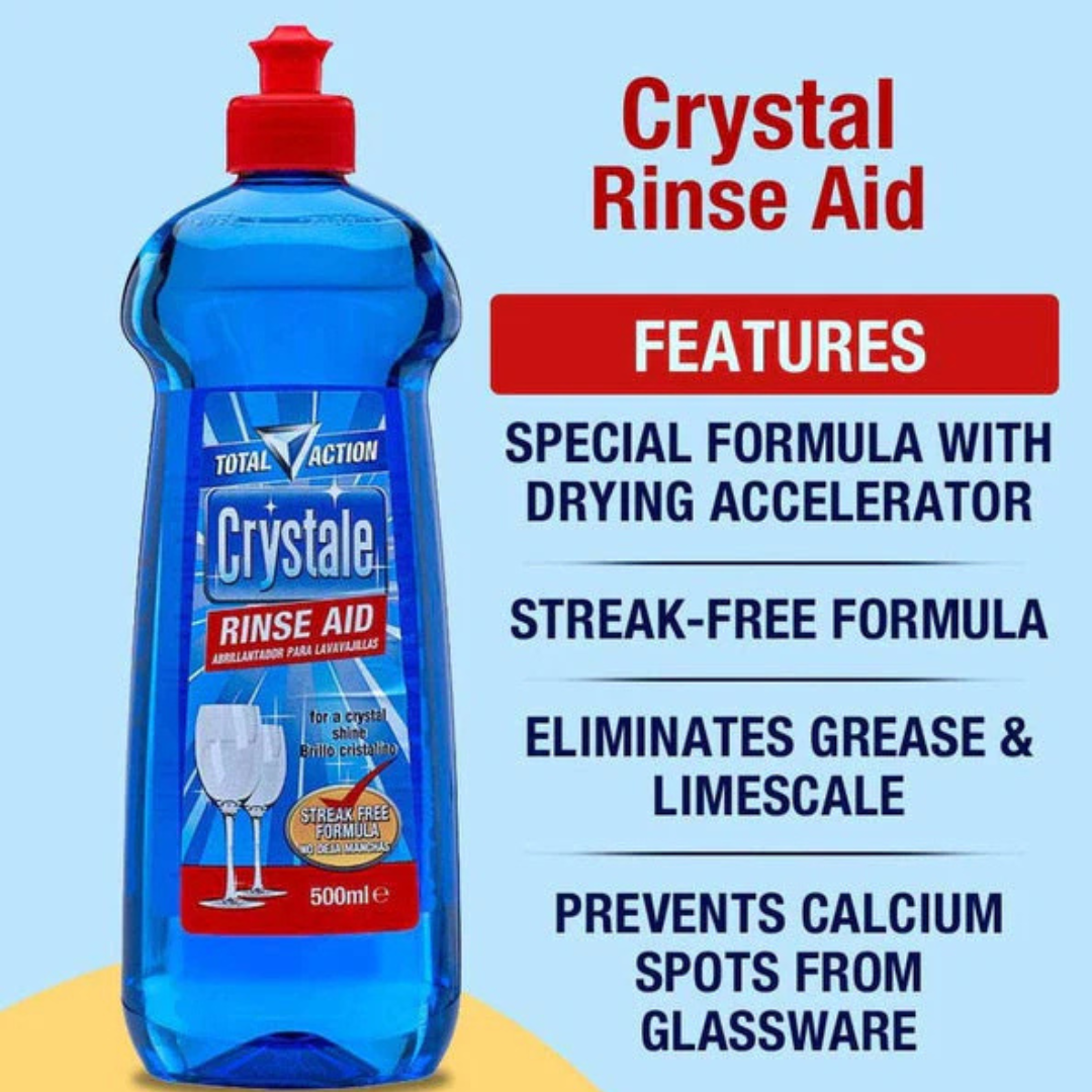 Rinse Aid 500ml by Crystale – MrPRICE.online