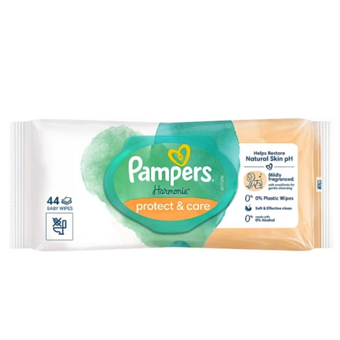Pampers Harmonie Baby Wipes 44 Pack - MrPRICE.online