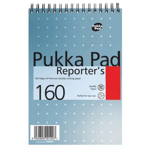 Metallic Pukka Reporter's Pad 160 Pages - MrPRICE.online