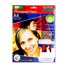 20 Sheets A4 Photo Inkjet Paper - MrPRICE.online