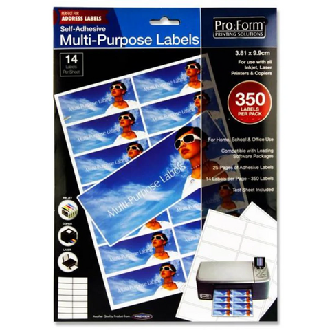 25 Sheets - 14 Labels Per Sheet - MrPRICE.online