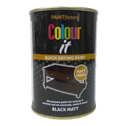 Black Matt Tinned Paint 300ml - MrPRICE.online