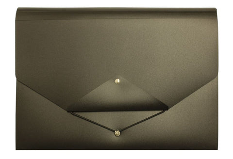 Expanding File 13-Pocket Black Organizer for Documents and Files - MrPRICE.online