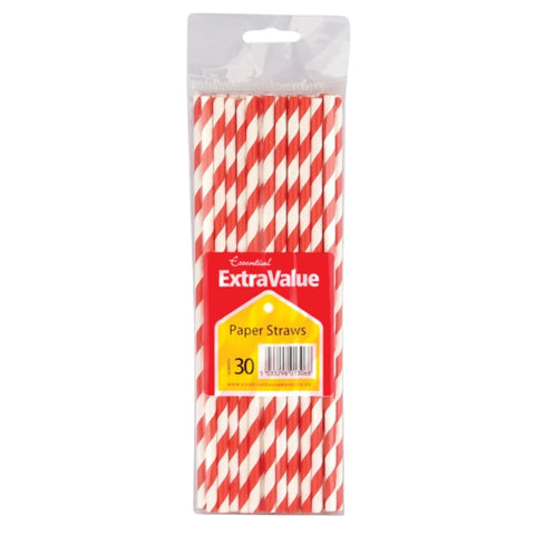 30-Pack Paper Straws - MrPRICE.online