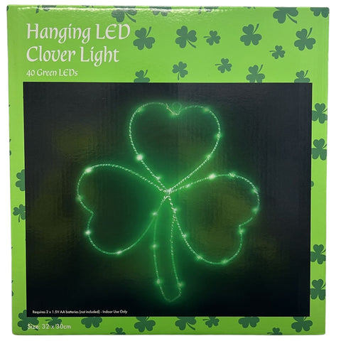 Hanging LED Clover Light - MrPRICE.online