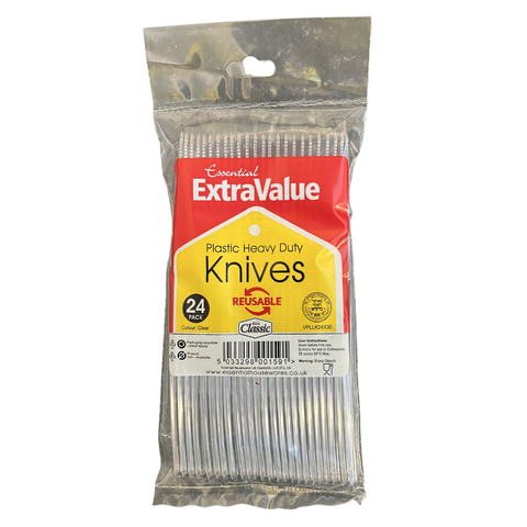 24-Pack Reusable Heavy Duty Knives - MrPRICE.online