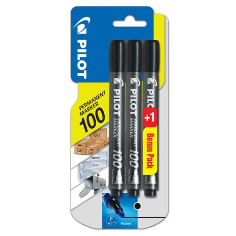 2-Pack + 1 Black Bullet Permanent Marker - MrPRICE.online