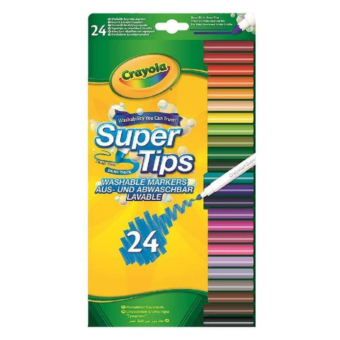 24-Pack Crayola Supertips Markers - MrPRICE.online