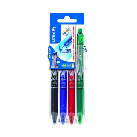4-Pack Assorted FRIXION Ball Clicker Pens - MrPRICE.online