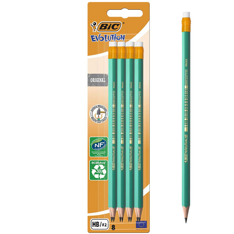 BIC Pencils 8 Pack Original Evolution - MrPRICE.online