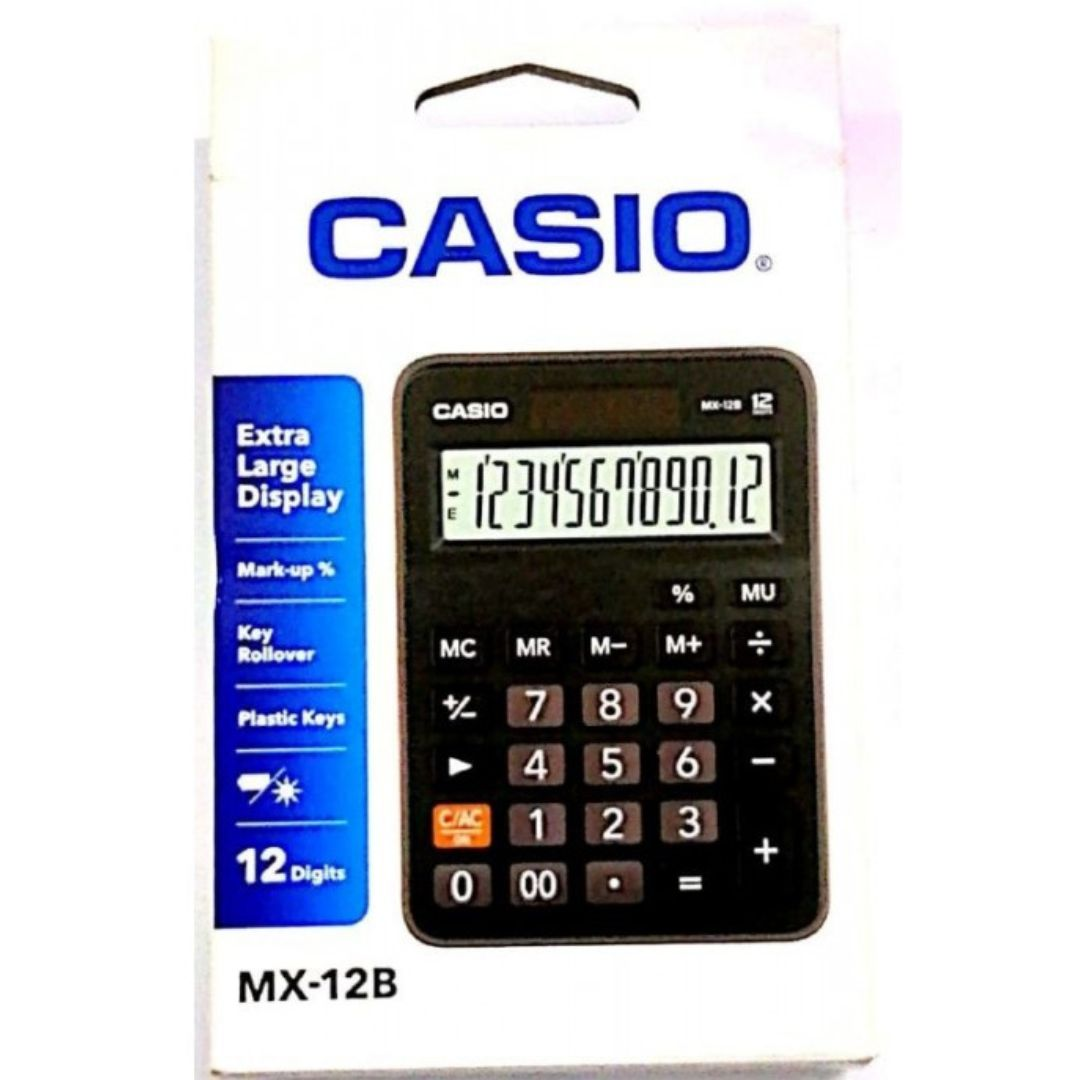 Casio MX-12B 12-Digit Calculator –1