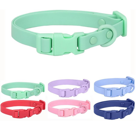 Pet Collar Silicone 40cm Mint Green - MrPRICE.online