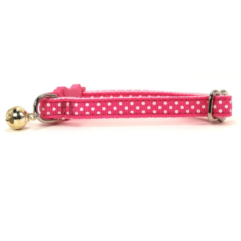 Pink Dots Cat Collar (Pack of 3) - MrPRICE.online