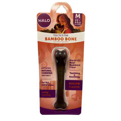 Bamboo Bone Chew Toy for Dogs - MrPRICE.online