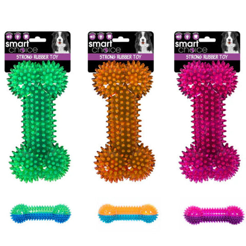 Flashing Rubber Bone Dog Toy - MrPRICE.online