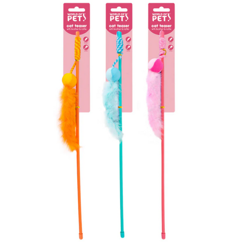 Plush Cat Teaser with Bell - MrPRICE.online