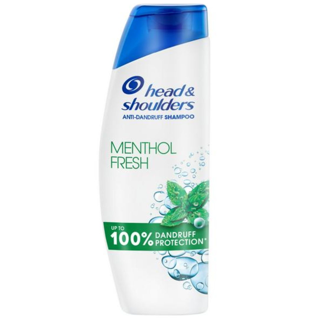 Head Shoulders Menthol Fresh Shampoo 400ml – - Main Image