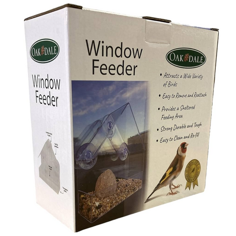 Clear Window Bird Feeder with Suction Cups - MrPRICE.online