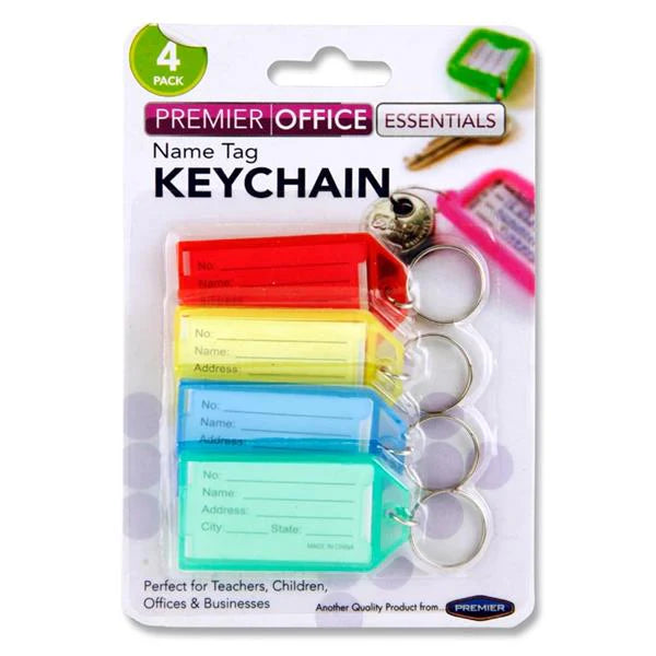 4 Assorted Name Key Chains Card – MrPRICE.online