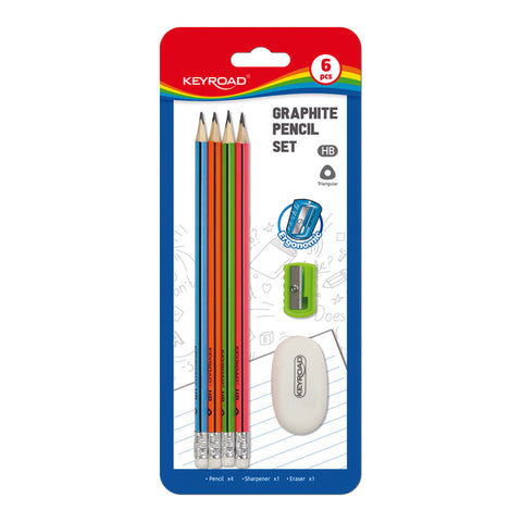 Keyroad School Stationery Set – 6 Piece - MrPRICE.online