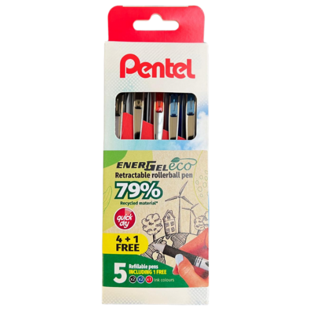 Pentel EnerGel Retractable Rollerball Pen –