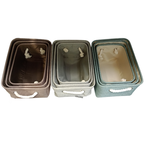 3-Piece Storage Basket Set - MrPRICE.online