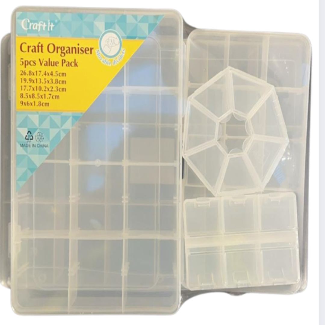 Craft Compartment Multi-Compartment Organized Storage for Crafts, Art Supplies – MrPRICE ...
