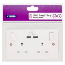 2 Gang 13A Wall Socket - MrPRICE.online