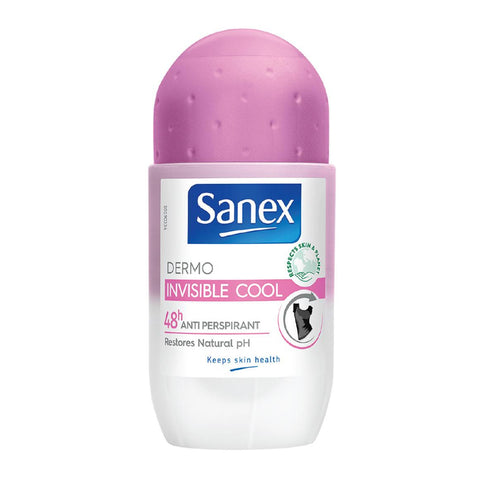 Sanex Invisible Dry Roll-On Deodorant for Men 50ml - MrPRICE.online