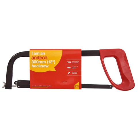 12" Hacksaw with 3 Blades - MrPRICE.online