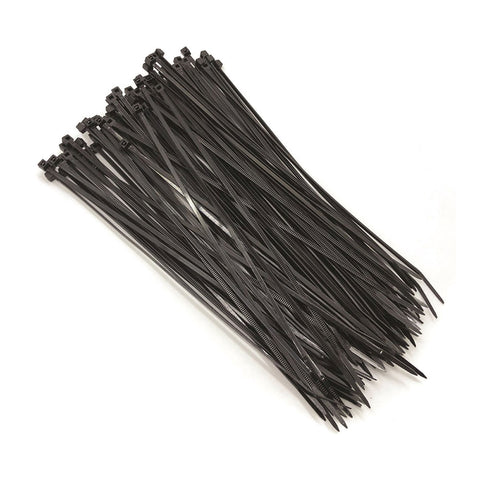 Pack Of 100 Black Tie Wraps 200 x 2.5mm - MrPRICE.online